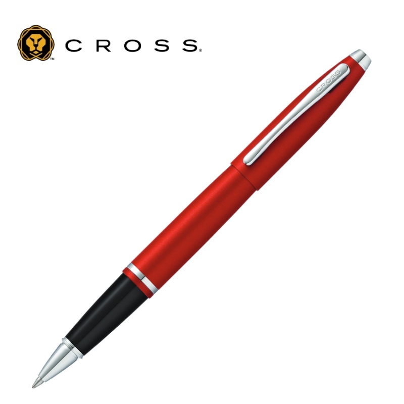 【免費刻字】CROSS 凱樂系列  啞金屬深紅鋼珠筆 CAT0115-19✿50B003